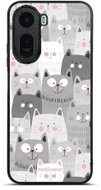 Mobiwear Lesklé pouzdro Glossy pro Xiaomi Redmi A7 Pro - G045G kočičky - Phone Cover