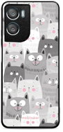 Mobiwear Lesklé pouzdro Glossy pro Motorola Moto G06 Power - G045G kočičky - Phone Cover