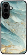 Mobiwear Lesklé pouzdro Glossy pro Samsung Galaxy A27 - G022G zelenkavý mramor - Phone Cover