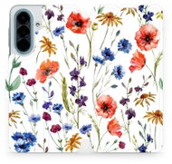 Mobiwear Flip pouzdro pro Samsung Galaxy A27 - MP04S kvítí - Phone Case
