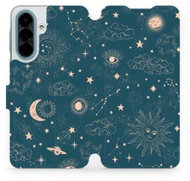 Mobiwear Flip pouzdro pro Samsung Galaxy A27 - VP14S vesmír - Phone Case