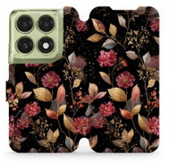 Mobiwear Flip pouzdro pro Motorola Edge 70 Pro - V171S zlatavé lístky - Phone Case