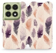 Mobiwear Flip pouzdro pro Motorola Edge 70 Pro - VB08S akvarelová pírka - Phone Case