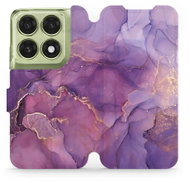 Mobiwear Flip pouzdro pro Motorola Edge 70 Pro - VP20S fialový mramor - Phone Case