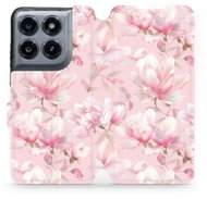 Mobiwear Flip pouzdro pro Motorola Moto G47 - VB18S magnolie  - Phone Case
