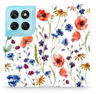 Mobiwear Flip pouzdro pro Motorola Moto G87 - MP04S kvítí - Phone Case