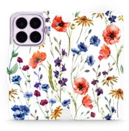 Mobiwear Flip pouzdro pro Xiaomi 17T - MP04S kvítí - Phone Case