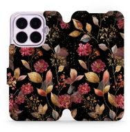 Mobiwear Flip pouzdro pro Xiaomi 17T - V171S zlatavé lístky - Phone Case