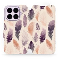 Mobiwear Flip pouzdro pro Xiaomi 17T - VB08S akvarelová pírka - Phone Case
