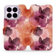 Mobiwear Flip pouzdro pro Xiaomi 17T - VB24S akvarelové růže - Phone Case