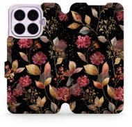 Mobiwear Flip pouzdro pro Xiaomi 17T Pro - V171S zlatavé lístky - Phone Case