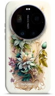 Mobiwear Odolné pouzdro Xiaomi 17 Ultra - Elite Pro E014E Krémové květy - Protective Case