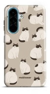 Mobiwear Odolné pouzdro Samsung Galaxy A27 - Mobiwear Elite Pro E160E Kočičáci - Protective Case