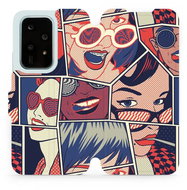 Mobiwear flip book for Honor 200 Lite - VP18P - Phone Case