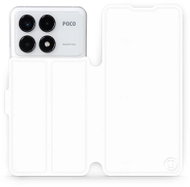 Mobiwear flip book for Xiaomi Poco F6 Pro - C_WHP - Phone Case