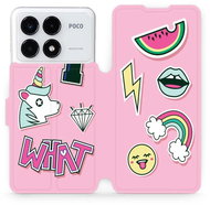 Mobiwear flip book for Xiaomi Poco F6 Pro - M129S - Phone Case