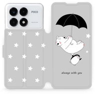 Mobiwear flip book for Xiaomi Poco F6 Pro - MH08P - Phone Case
