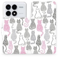 Mobiwear flip book for Xiaomi Poco F6 Pro - MX01S - Phone Case