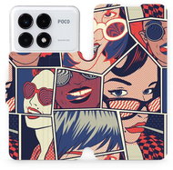 Mobiwear flip book for Xiaomi Poco F6 Pro - VP18P - Phone Case
