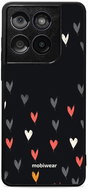 Mobiwear Glossy Motorola Edge 60 Fusion fényes tok - szívek - Védőtok