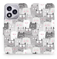 Mobiwear flip knížkové pro Honor 400 Lite - Kočičky - Phone Case