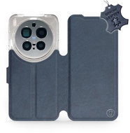 Mobiwear Flip Vivo X300 Pro kék bőrtok - Mobiltelefon tok