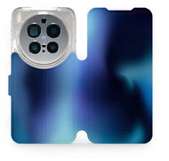 Mobiwear Flip case for Vivo X300 Pro blue - Phone Case