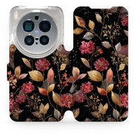 Mobiwear Flip case for Vivo X300 Pro golden leaves - Phone Case