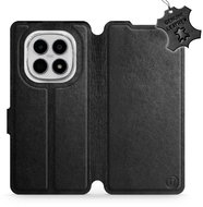 Mobiwear Leather flip case for Xiaomi Redmi Note 15 4G black - Phone Case