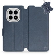 Mobiwear Leather flip case for Xiaomi Redmi Note 15 4G blue - Phone Case