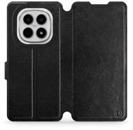 Mobiwear Flip case for Xiaomi Redmi Note 15 4G black and grey - Phone Case