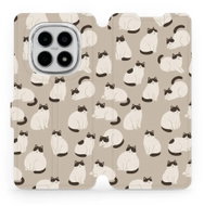 Mobiwear Flip case for Xiaomi Redmi Note 15 4G cats - Phone Case