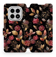Mobiwear Flip case for Xiaomi Redmi Note 15 4G golden leaves - Phone Case