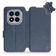 Mobiwear Leather flip case for Xiaomi Redmi Note 15 Pro+ 5G blue - Phone Case