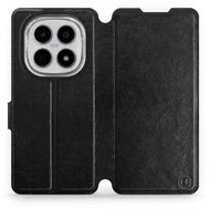 Mobiwear Flip case for Xiaomi Redmi Note 15 5G black and grey - Phone Case