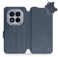 Mobiwear Leather flip case for Xiaomi Redmi Note 15 Pro 5G blue - Phone Case