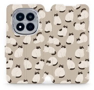 Mobiwear Flip case for Xiaomi Redmi Note 15 Pro 5G cats - Phone Case
