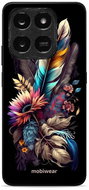 Mobiwear Glossy glossy case for Honor X7d / Honor 400 Smart 5G - bouquet with feather - Phone Cover