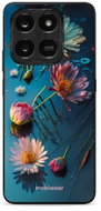 Mobiwear Glossy glossy case for Honor X7d / Honor 400 Smart 5G - flowers on the surface - Phone Cover