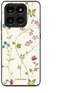 Mobiwear Glossy glossy case for Honor X7d / Honor 400 Smart 5G - thin plants - Phone Cover
