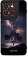 Mobiwear Glossy Glossy case for Motorola Edge 70 tree with galaxy - Phone Cover