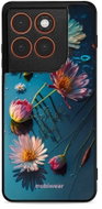 Mobiwear Glossy Glossy case for Motorola Edge 70 flowers on the surface - Phone Cover