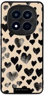 Mobiwear Glossy glossy case for Xiaomi Redmi Note 15 Pro 5G black hearts - Phone Cover