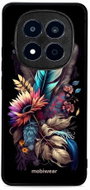 Mobiwear Glossy glossy case for Xiaomi Redmi Note 15 Pro+ 5G bouquet with feather - Phone Cover