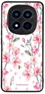 Mobiwear Glossy glossy case for Xiaomi Redmi Note 15 Pro+ 5G pink flowers - Phone Cover