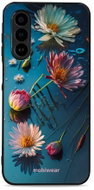 Mobiwear Glossy glossy case for Samsung Galaxy A17 / A17 5G flowers on the surface - Phone Cover