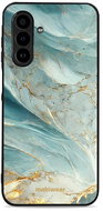 Mobiwear Glossy glossy case for Samsung Galaxy A17 / A17 5G greenish marble - Phone Cover