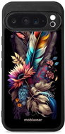 Mobiwear Glossy glossy case for Google Pixel 9 Pro XL bouquet with feather - Phone Cover