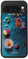 Mobiwear Glossy glossy case for Google Pixel 9 Pro XL flowers on the surface - Phone Cover