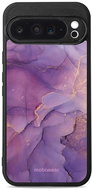 Mobiwear Glossy glossy case for Google Pixel 9 Pro XL purple marble - Phone Cover